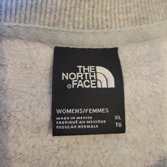 The North Face Light Gray Crewneck Sweatershirt|Women's XL - Picture 3 of 6